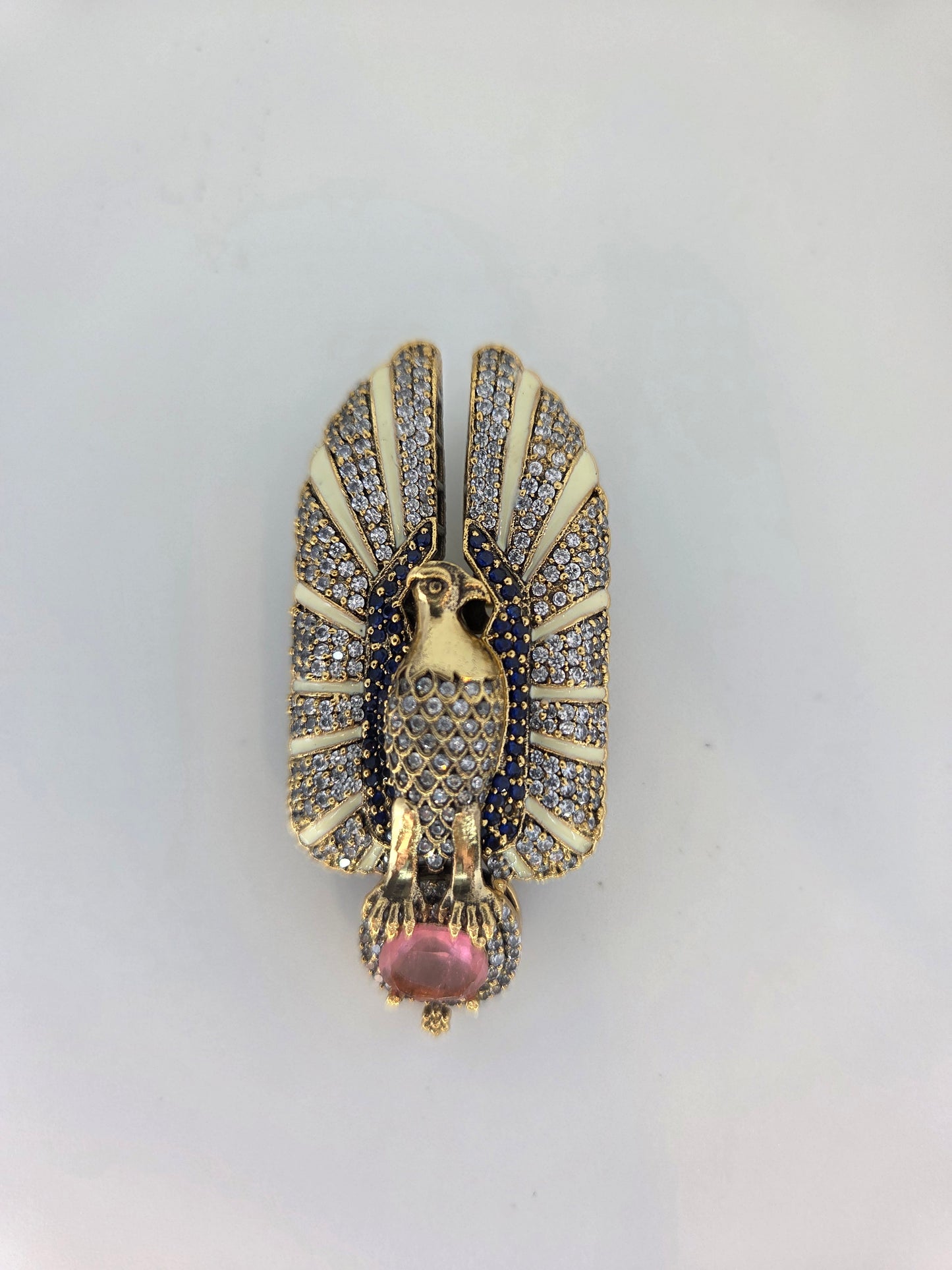 Gold Plated Eagle Statement Brooch