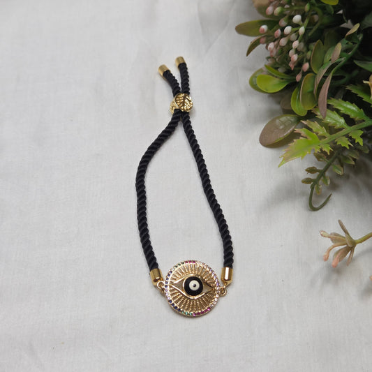 Zircon Studded Evil Eye Rakhi