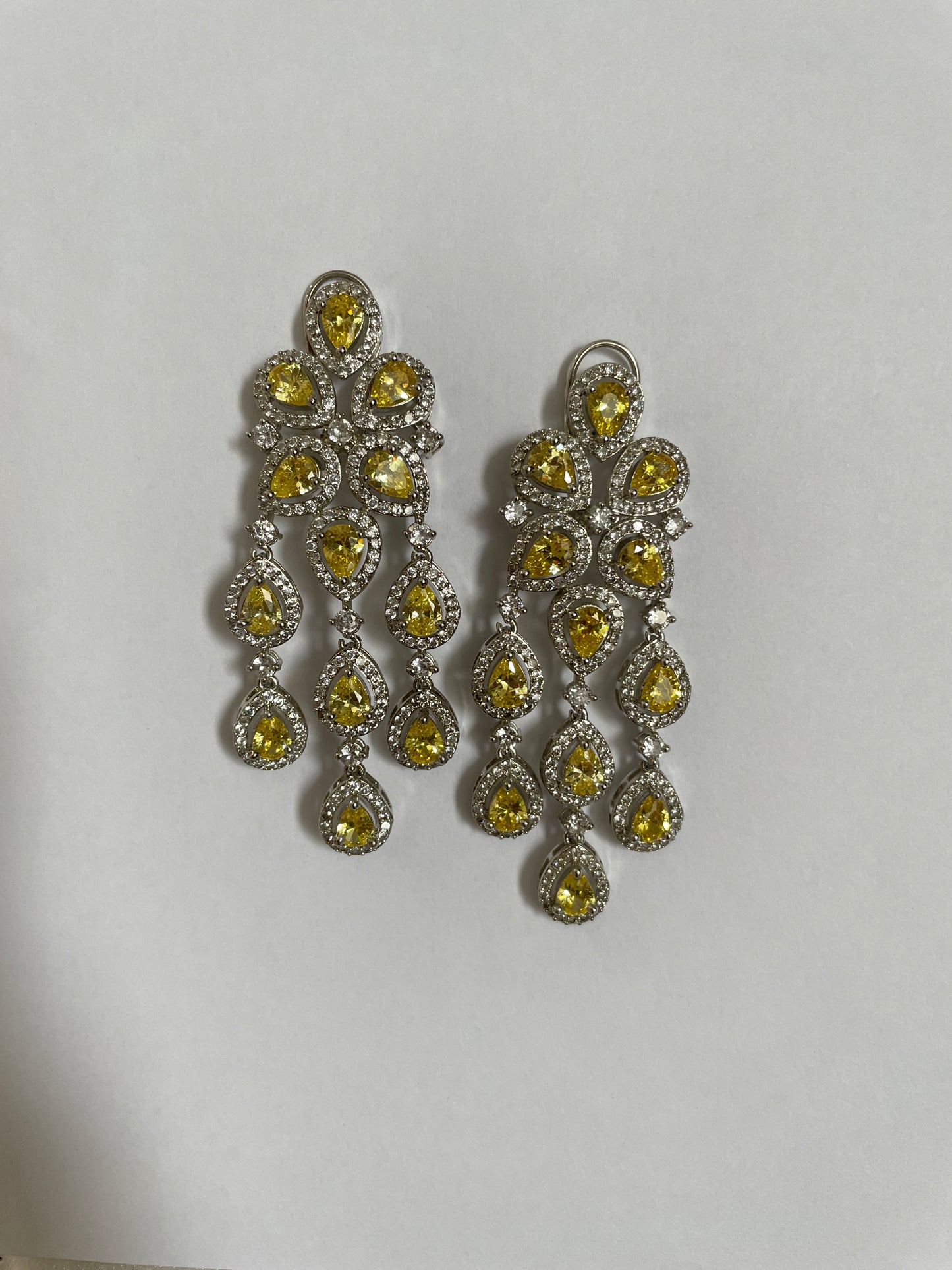 Coloured Zircon Danglers