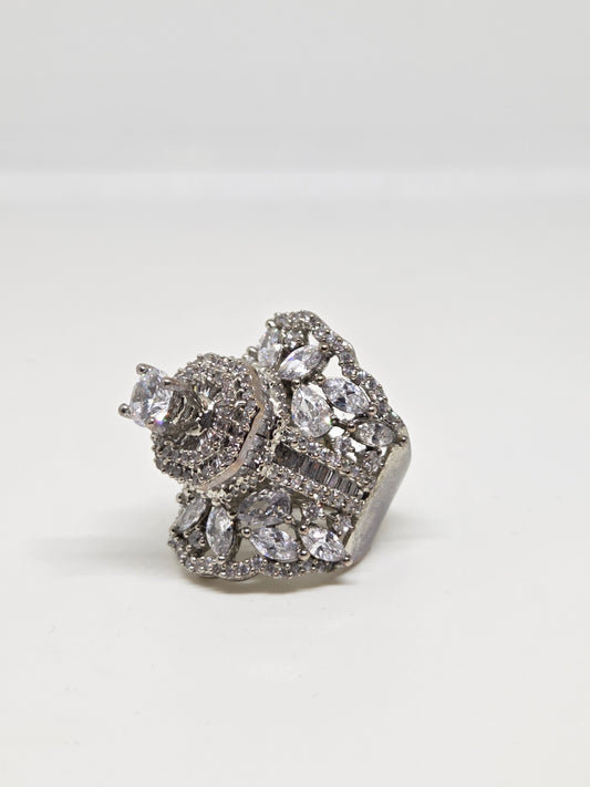 Zircon Cocktail Ring