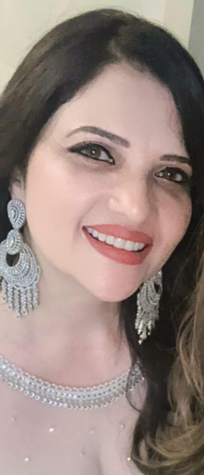 White Finish Zircon Long Earrings