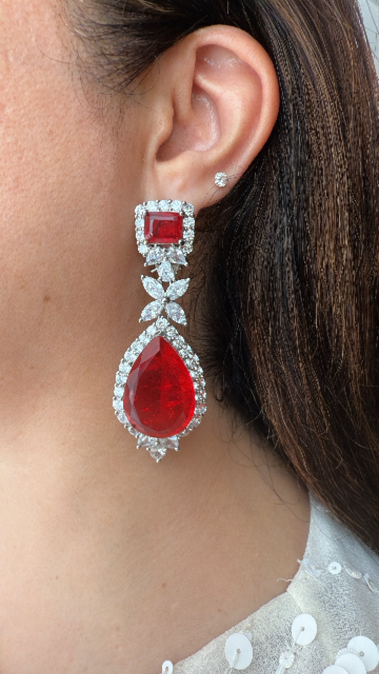 Danglers With Coloured Zircons