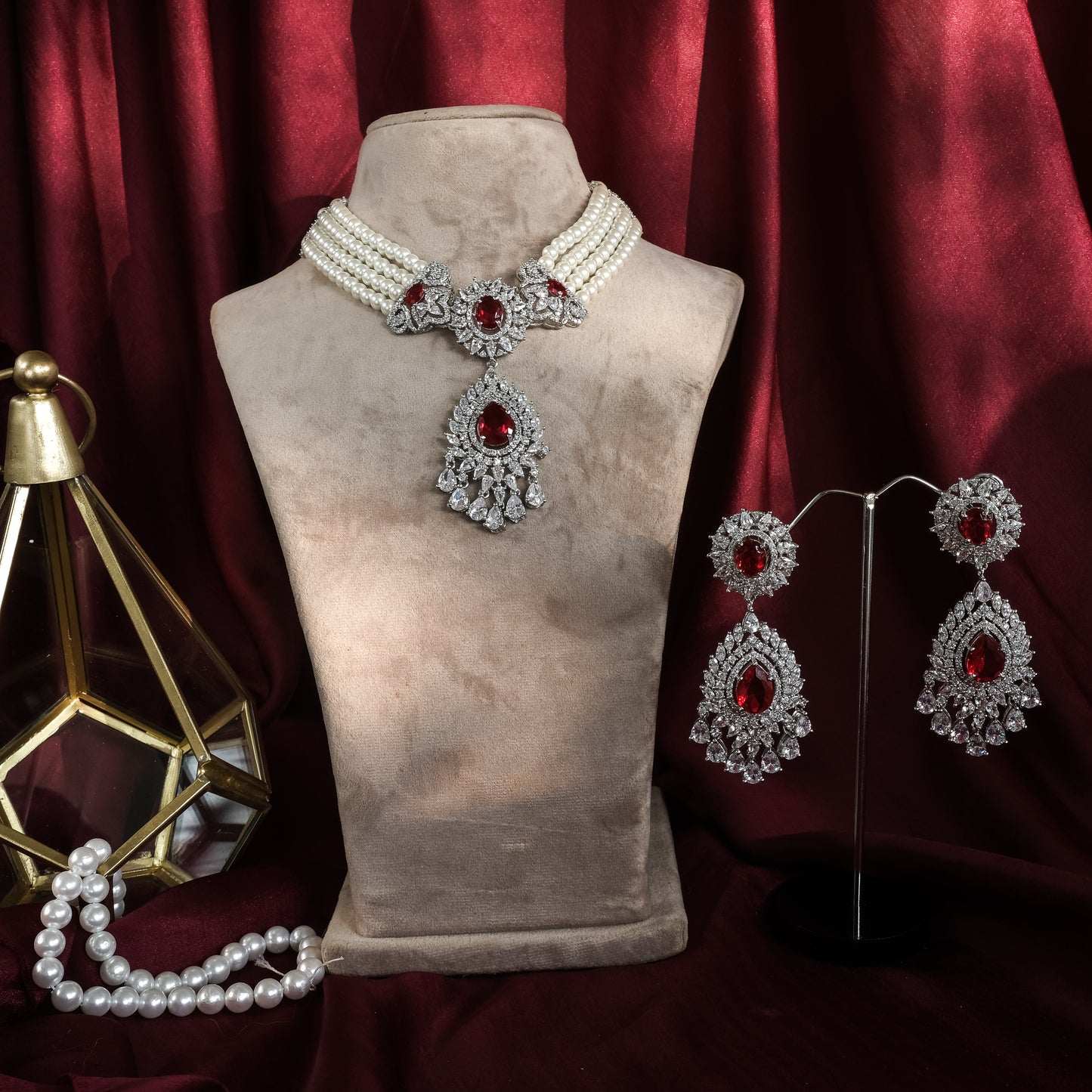 Pearl Choker set