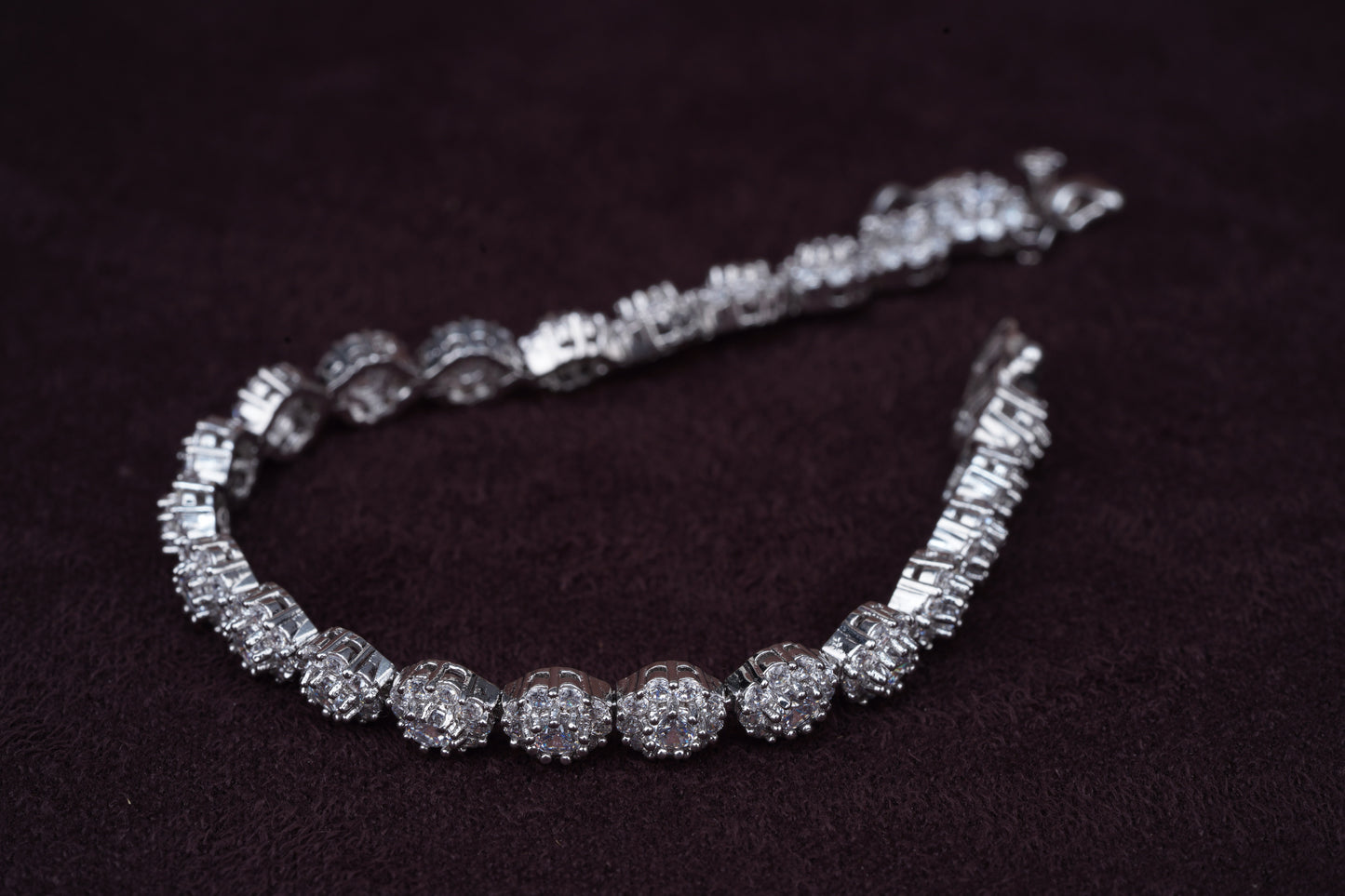 Zircon Studded Bracelet