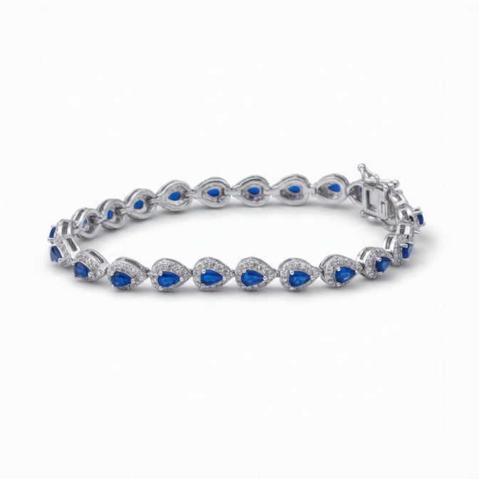 Tear Drop Zircon Bracelet