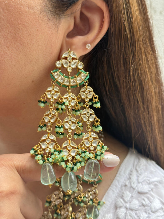 Kundan Bridal Pastel Layered Necklace