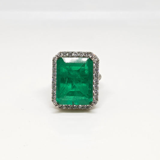 Green Doublet Ring