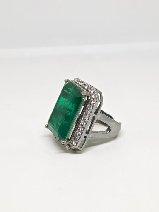 Green Doublet Ring