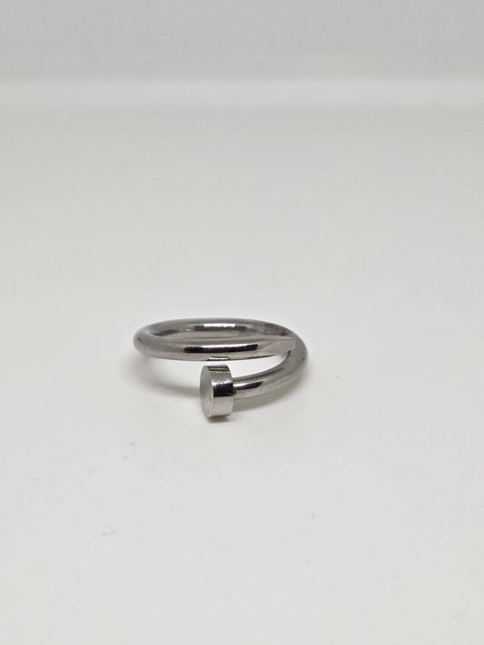 Minimal Silver Plated Ring