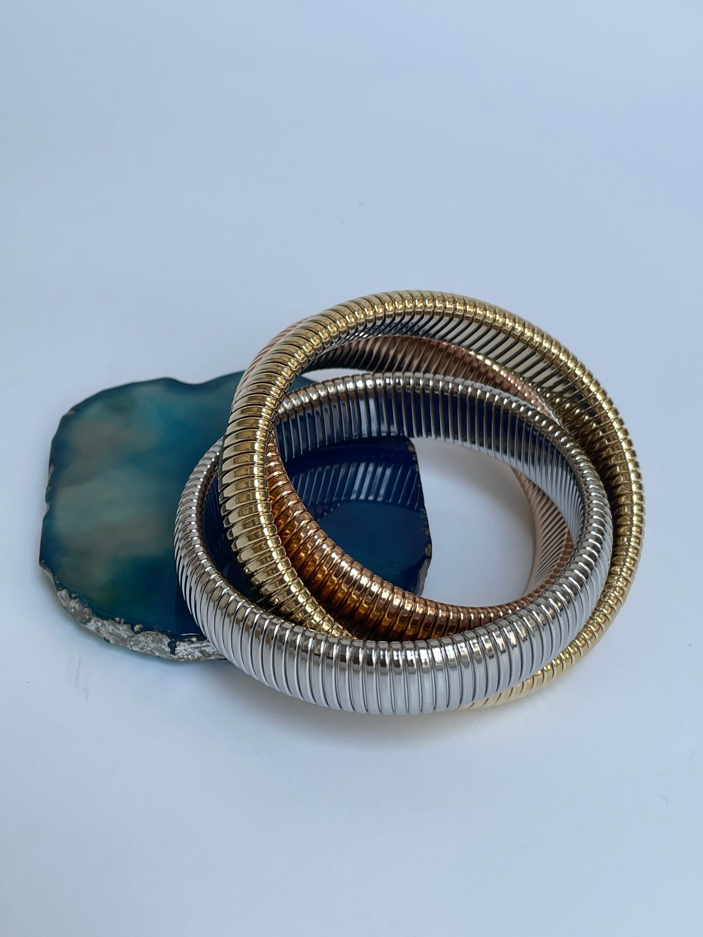 Spiral Textured Wrap Cuff