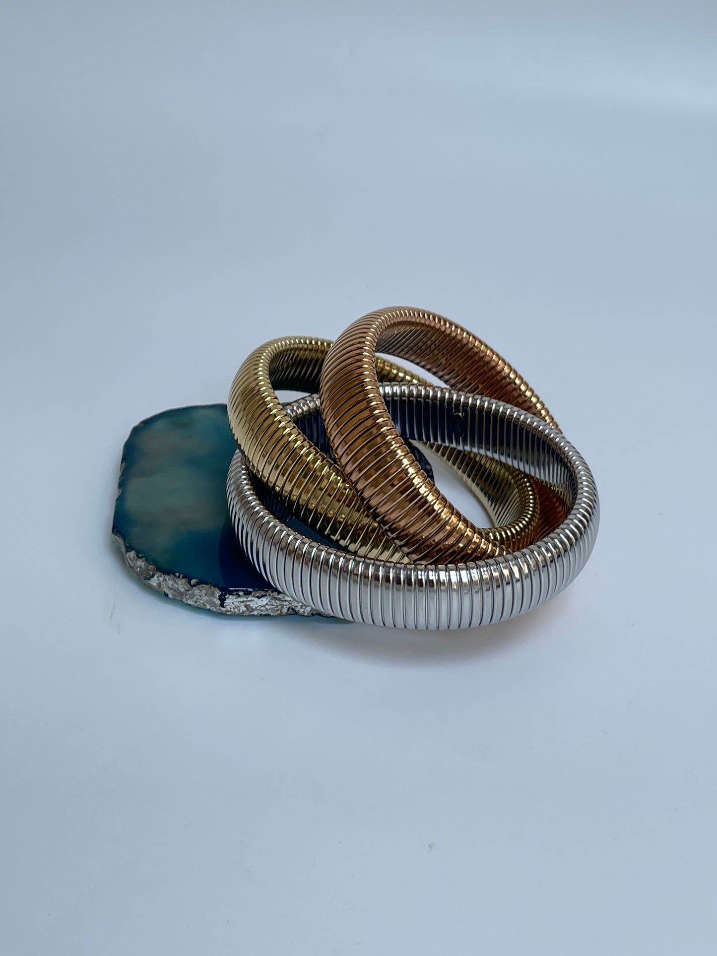 Spiral Textured Wrap Cuff