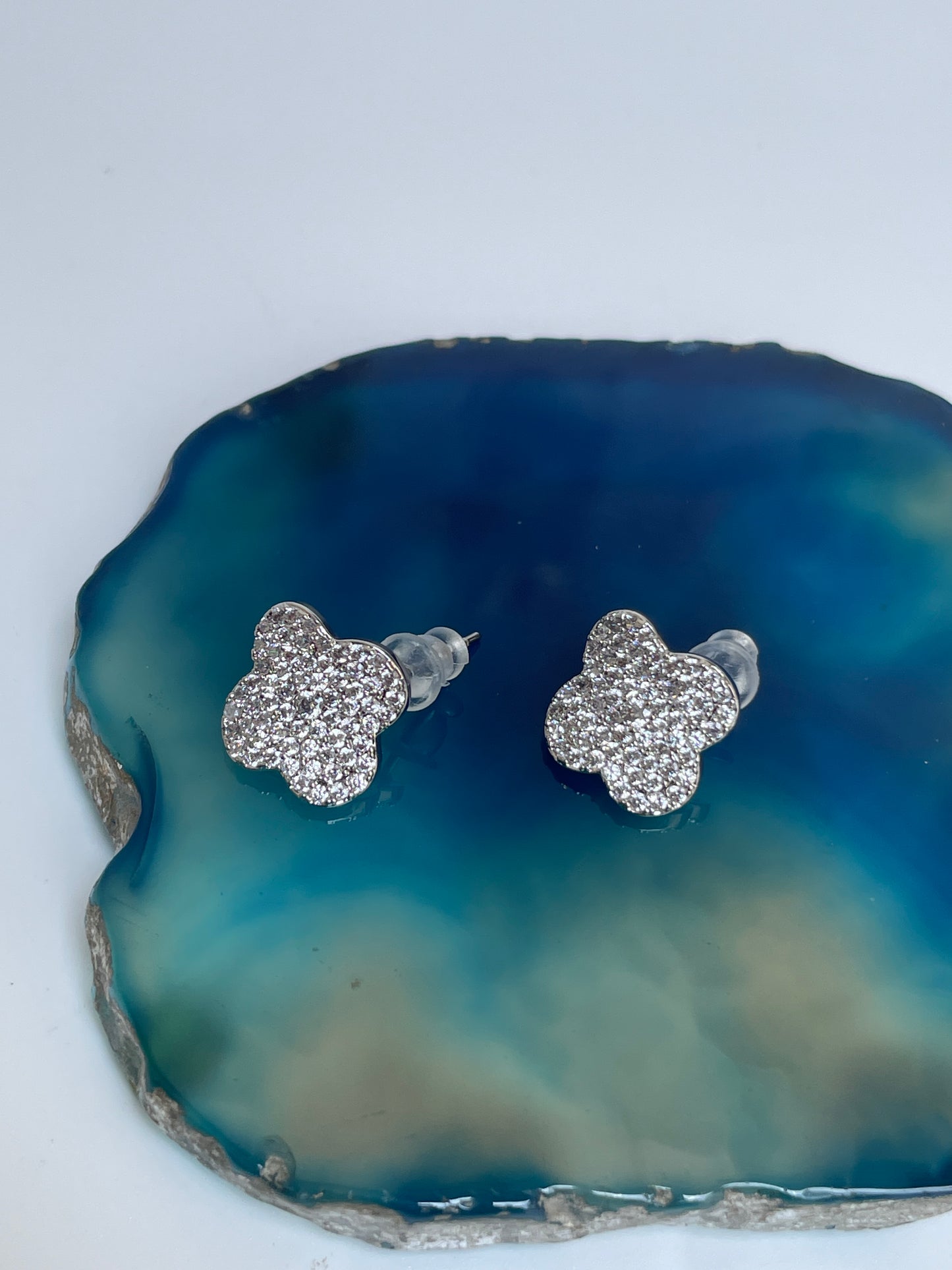 Zircon Pave Studs