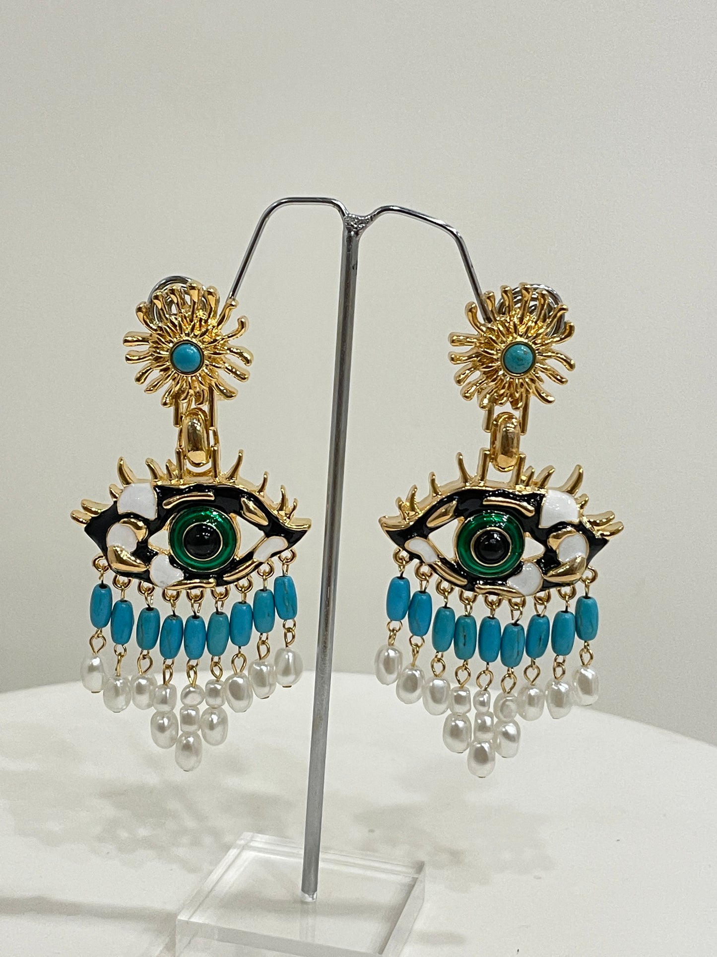 Unique Evil Eye Power Earrings