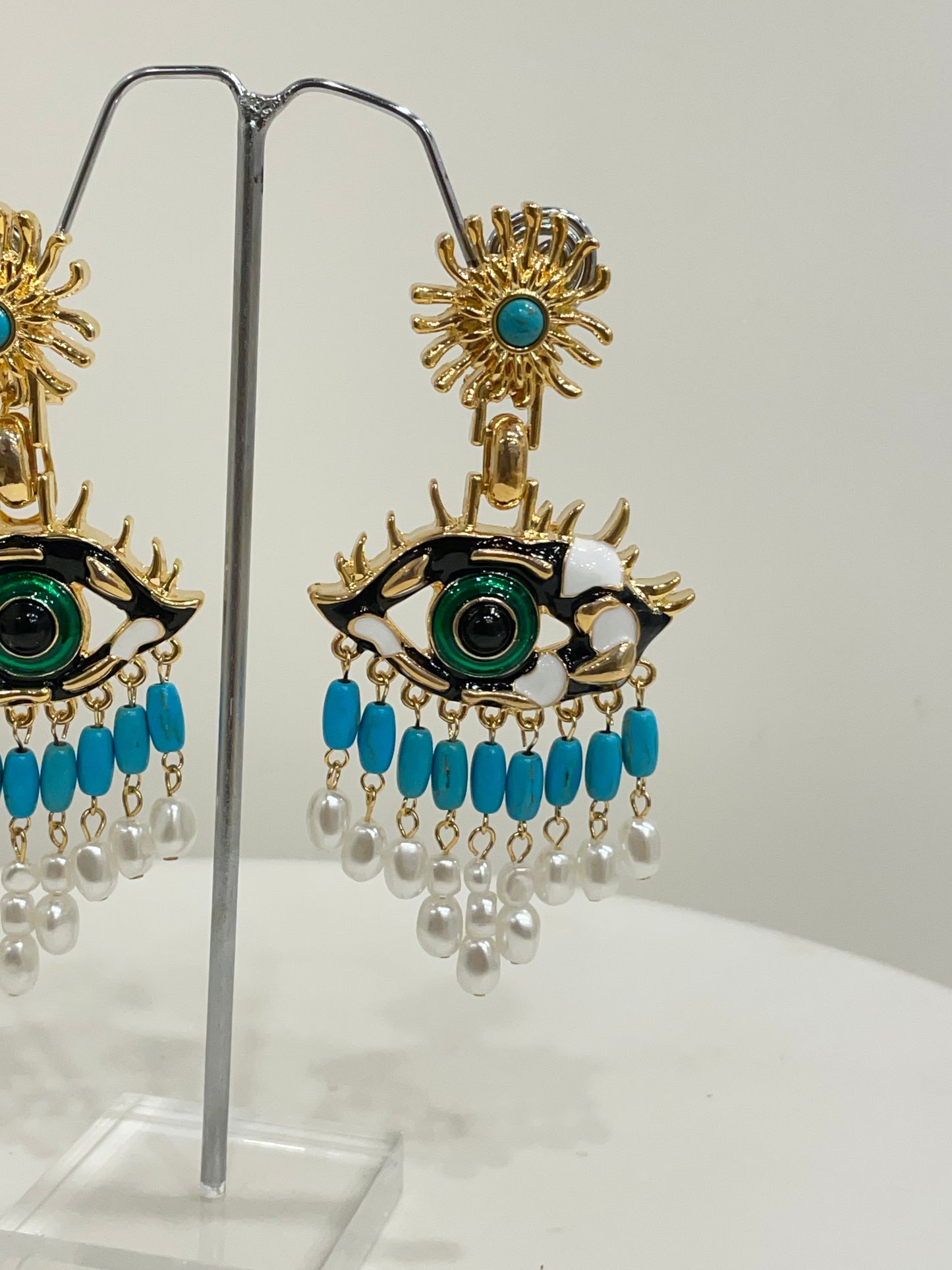 Unique Evil Eye Power Earrings
