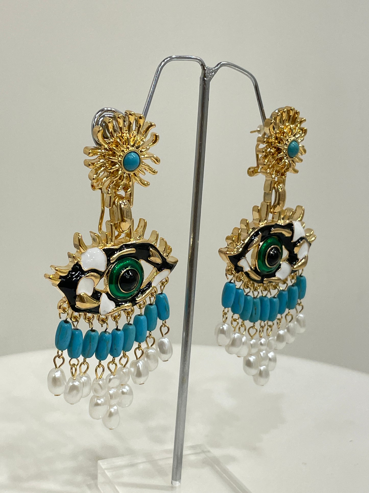 Unique Evil Eye Power Earrings