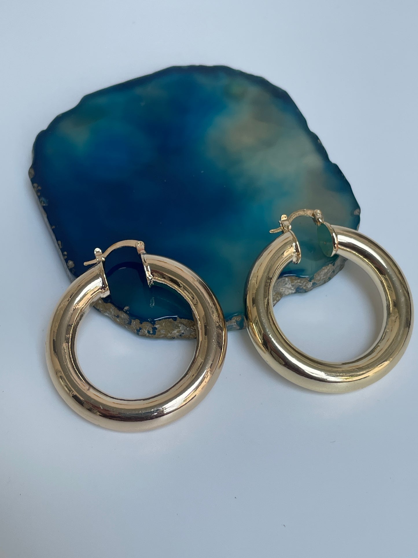 Classic Gold Hoops