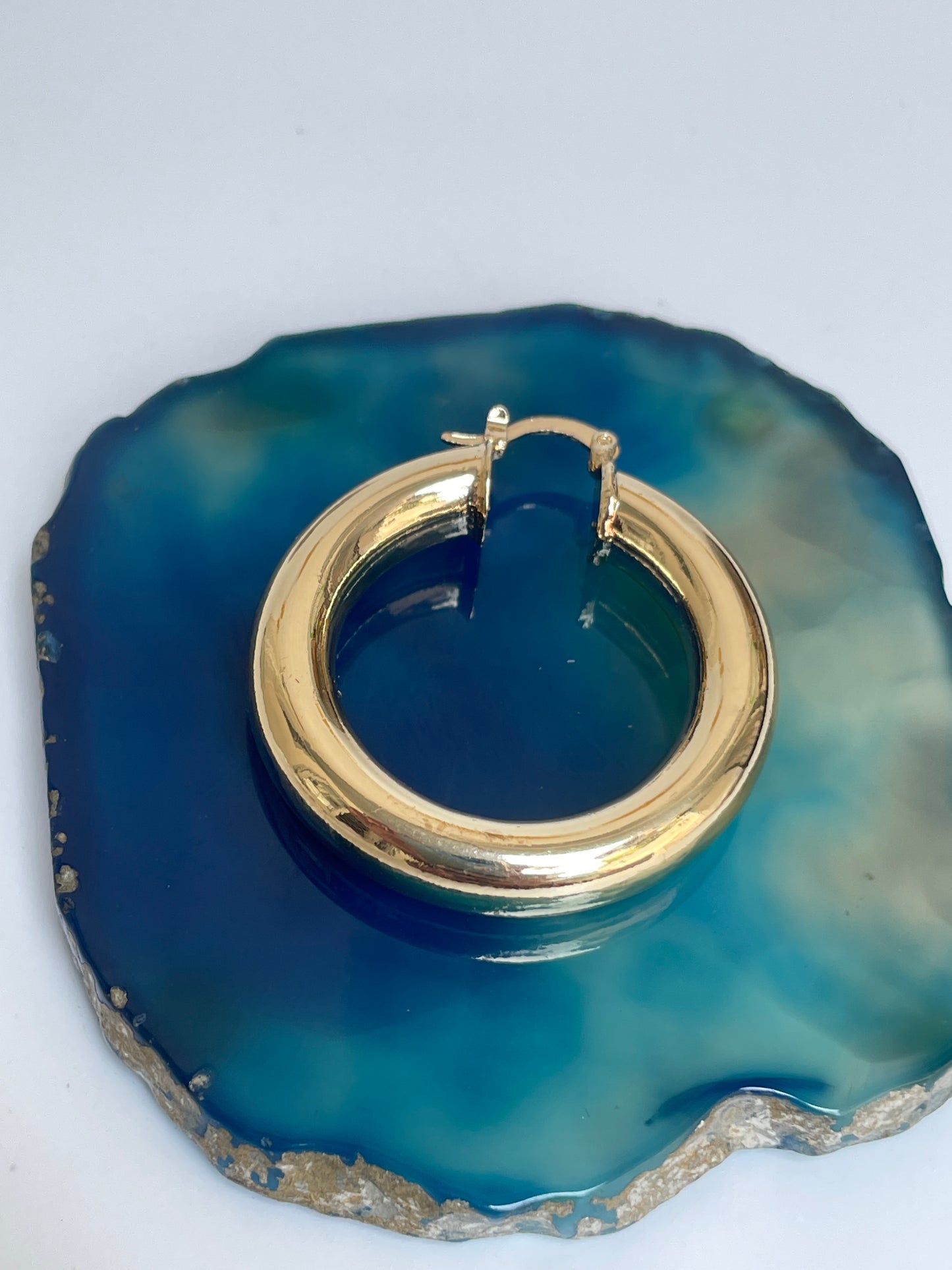 Classic Gold Hoops