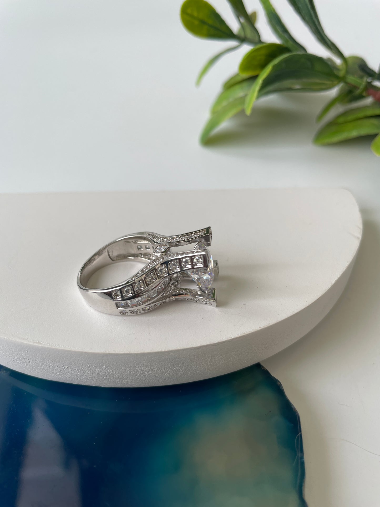 Solitaire Zircon Ring