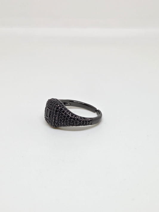 Black Zircon Ring