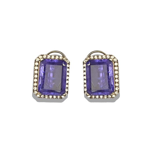 Emerald Doublet Studs