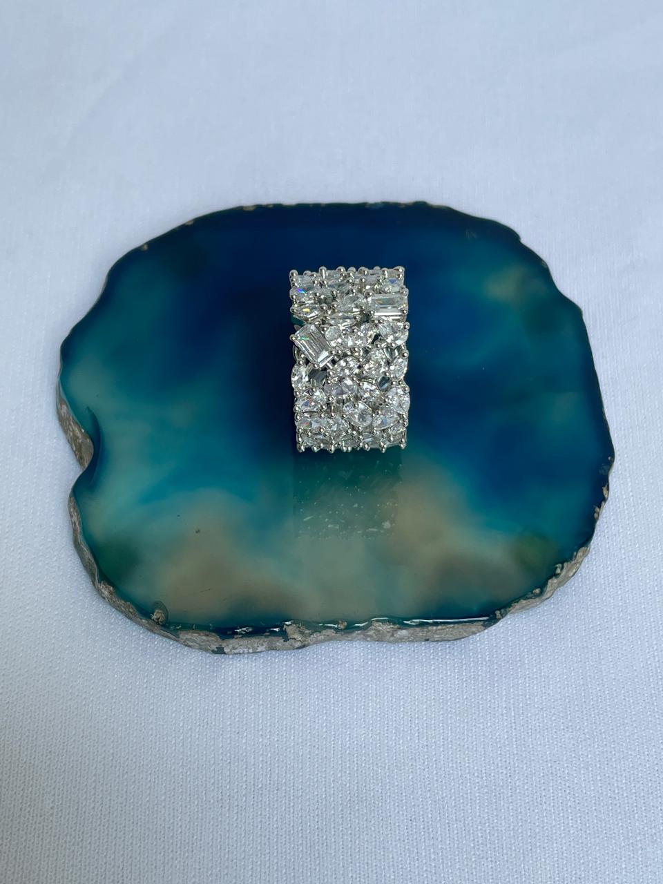 Zircon Band Ring