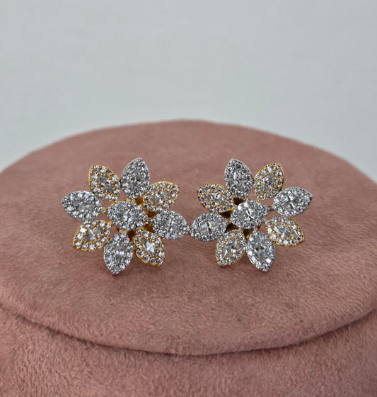 Zircon Beaded Choker Necklace Set