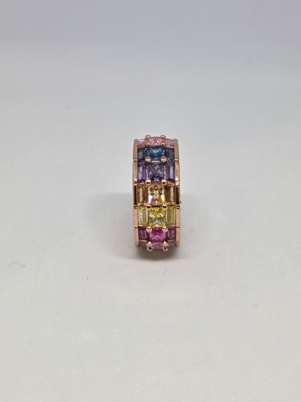 Multi Stone Everyday Zircon Ring