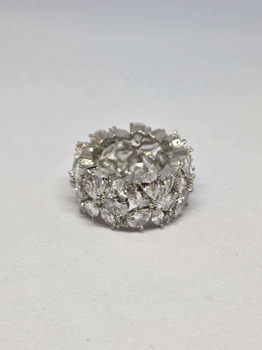 Marquise Zircon Band Ring