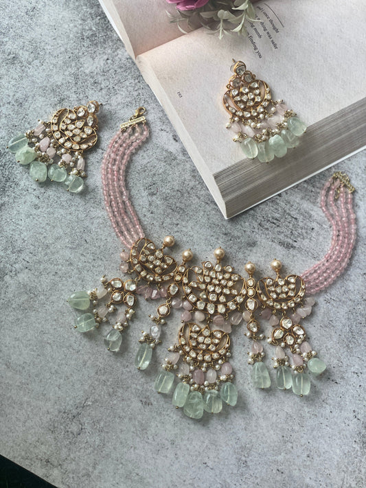 Pastel Bridal Kundan SetStudio6Jewels