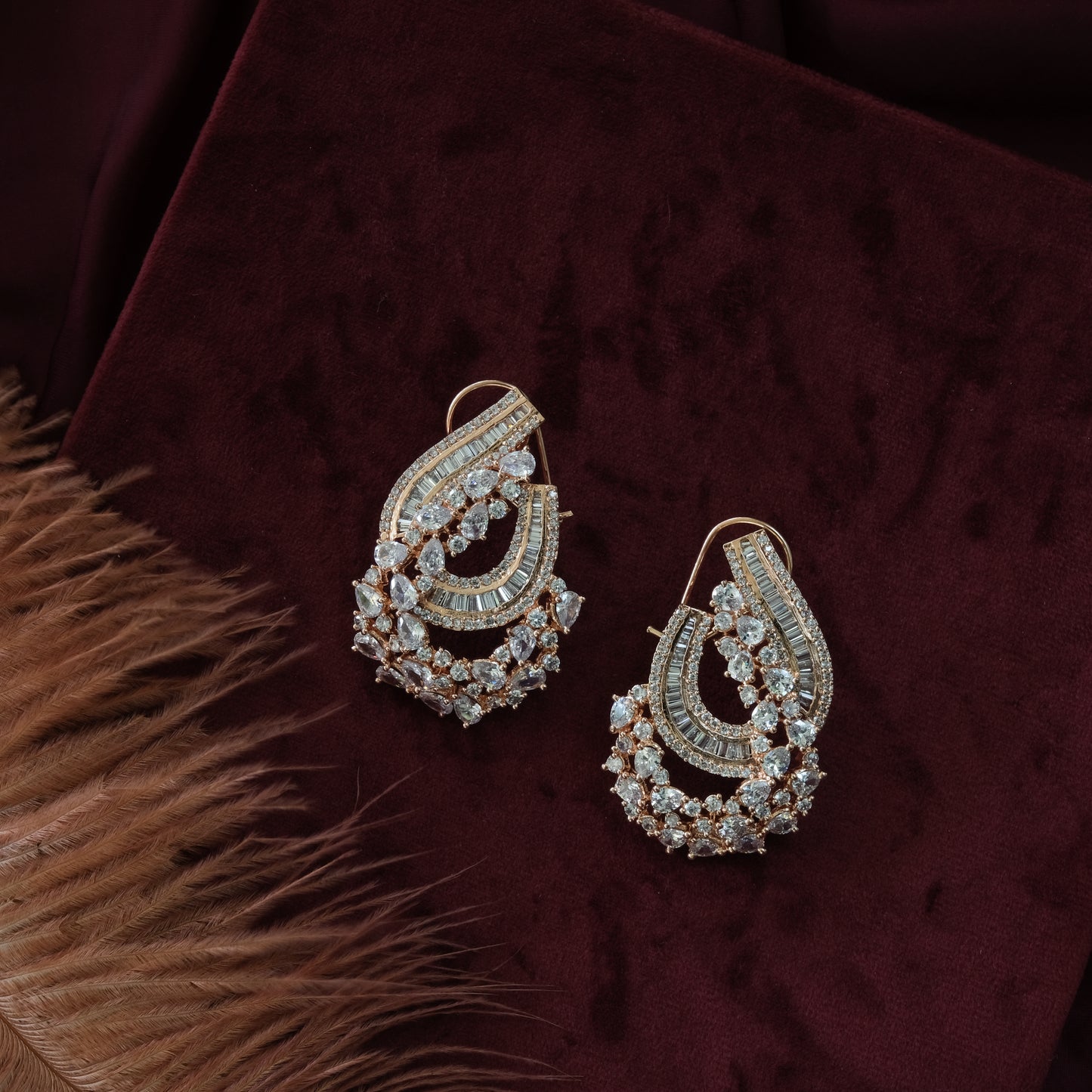 Rose Gold EarringsStudio6Jewels
