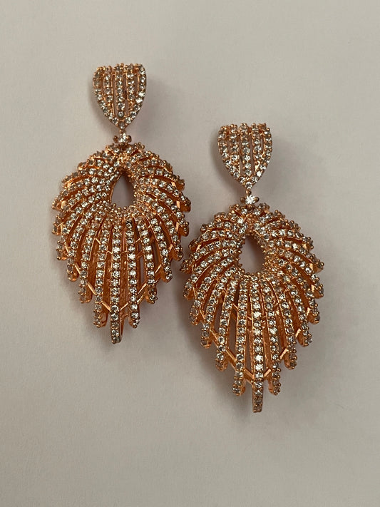 Upside-Down Pear-Shaped Korean Stones In Silver