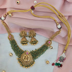 Temple Beaded Choker Necklace Set