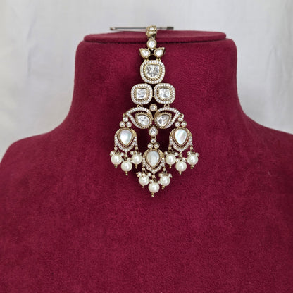 Royal Kundan Polki Choker Necklace Set