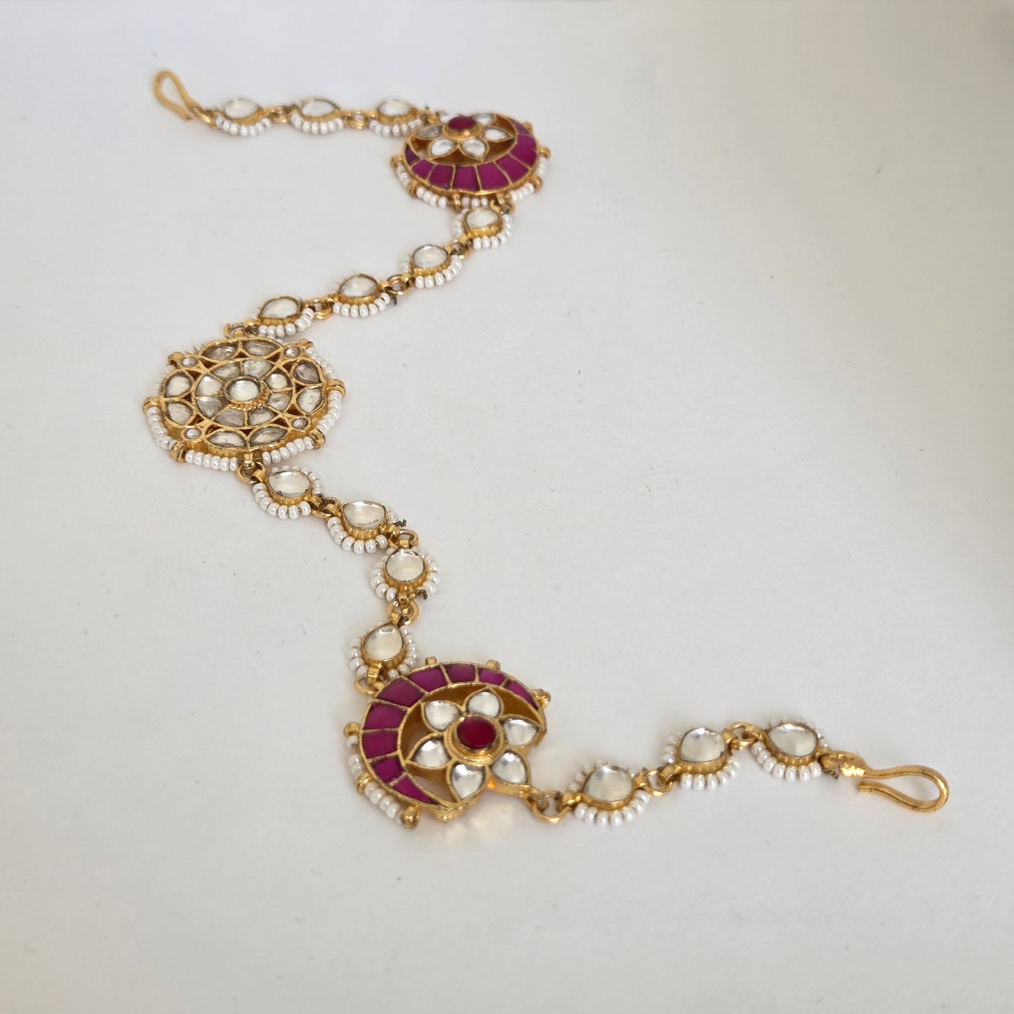 Kundan Floral Sheeshphool