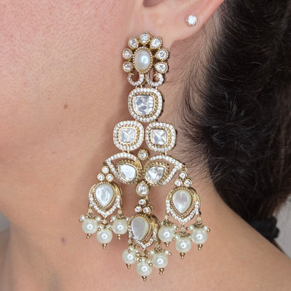 Royal Kundan Polki Choker Necklace Set