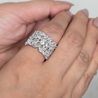 Zircon Band Ring
