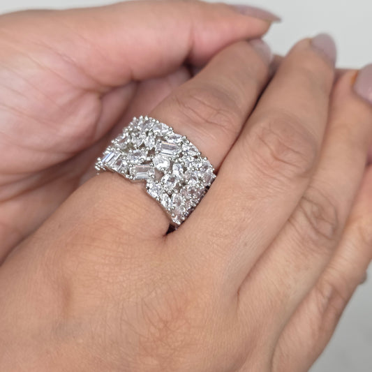 Zircon Band Ring
