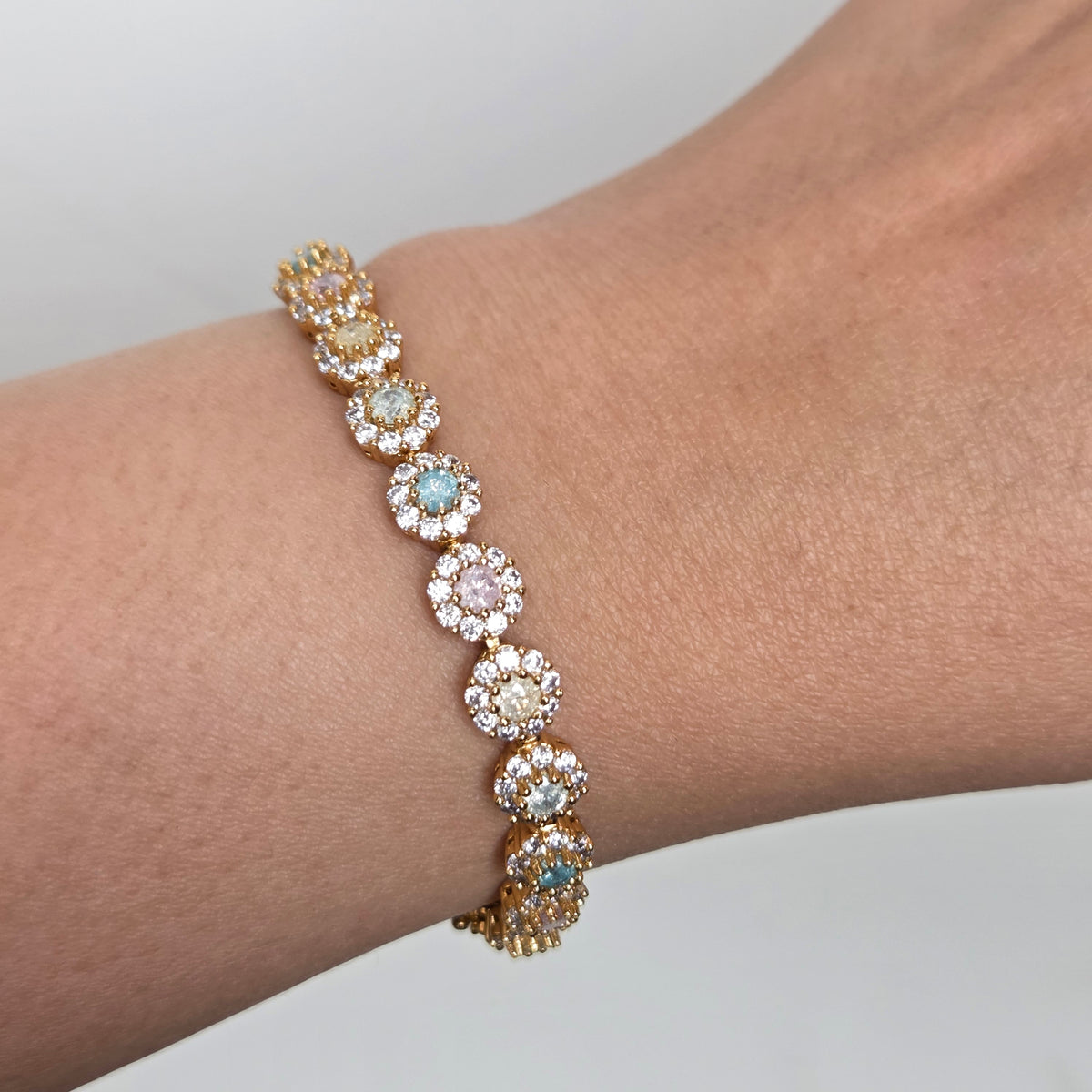 Zircon Studded Bracelet