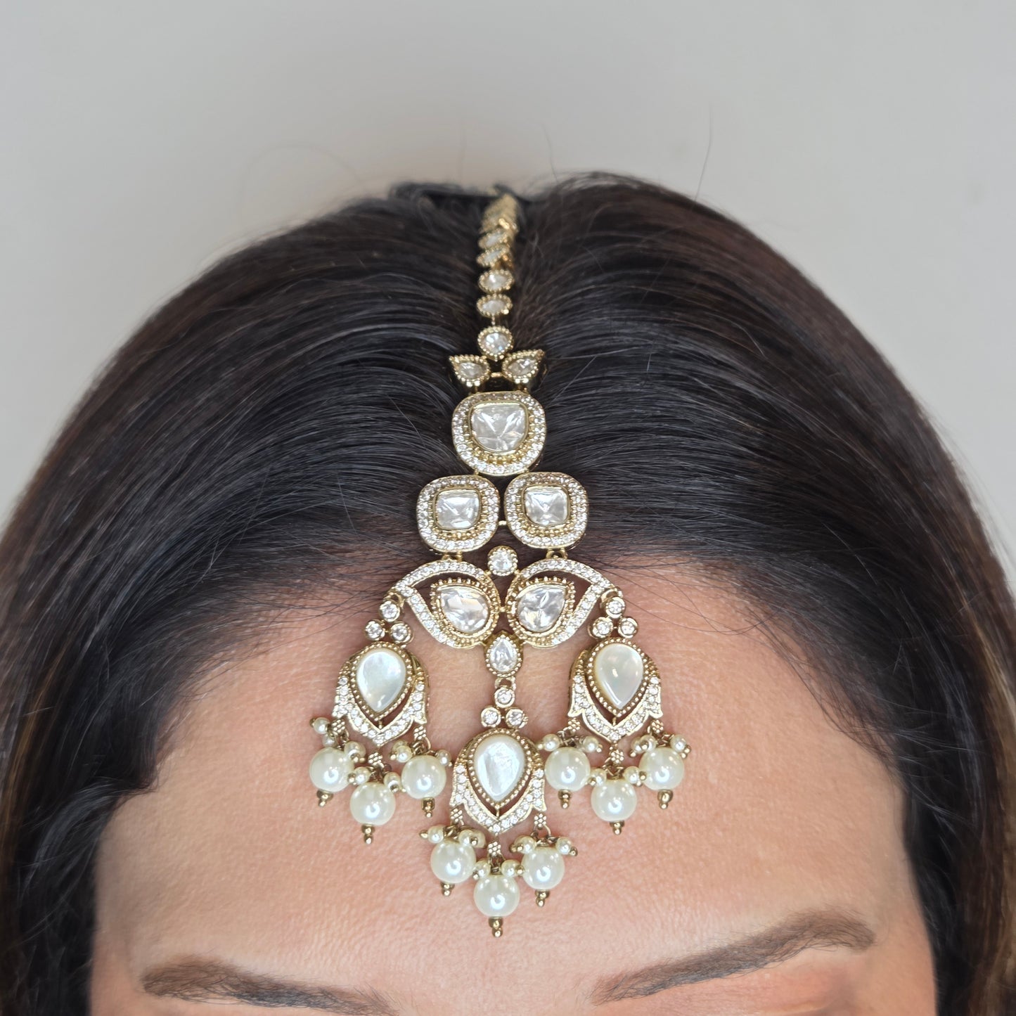 Royal Kundan Polki Choker Necklace Set