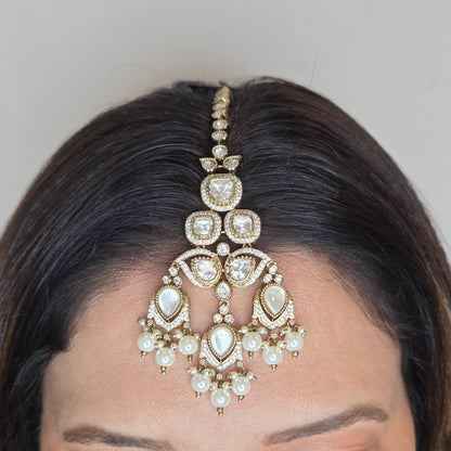 Royal Kundan Polki Choker Necklace Set