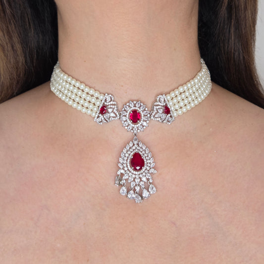 Pearl Choker set