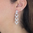 Zircon Cluster Earrings