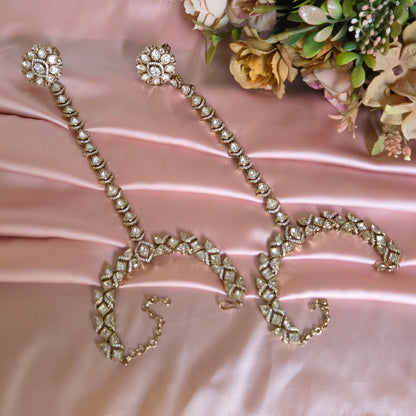 Traditional Kundan Haath Phool