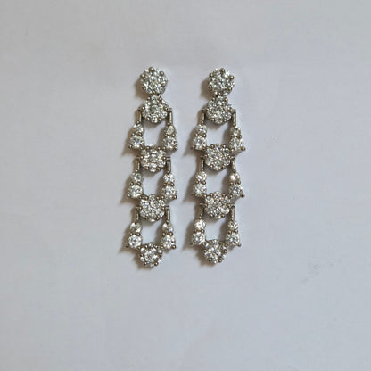 Zircon Cluster Earrings