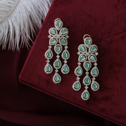 Coloured Zircon Danglers