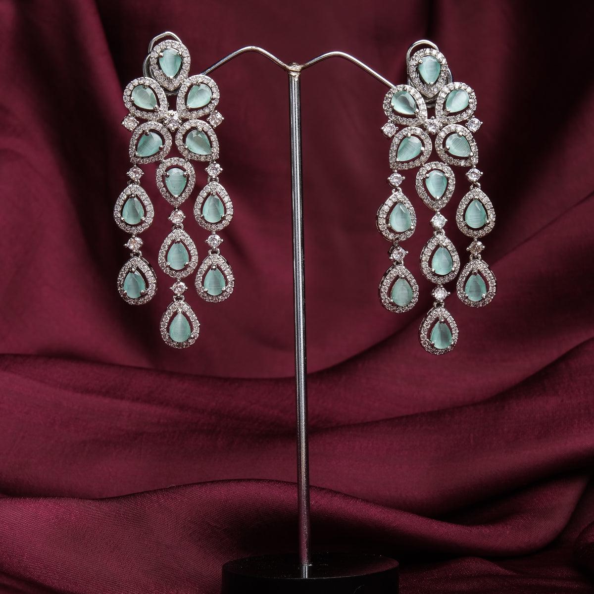 Coloured Zircon Danglers