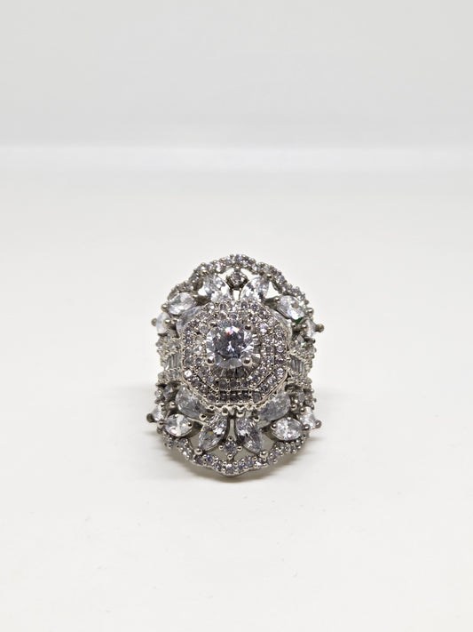 Zircon Cocktail Ring