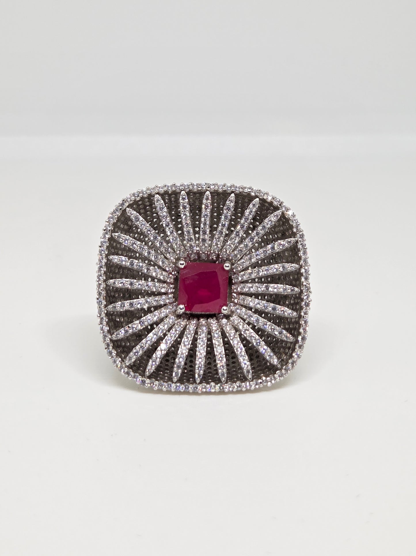 Crimson Stone Ring