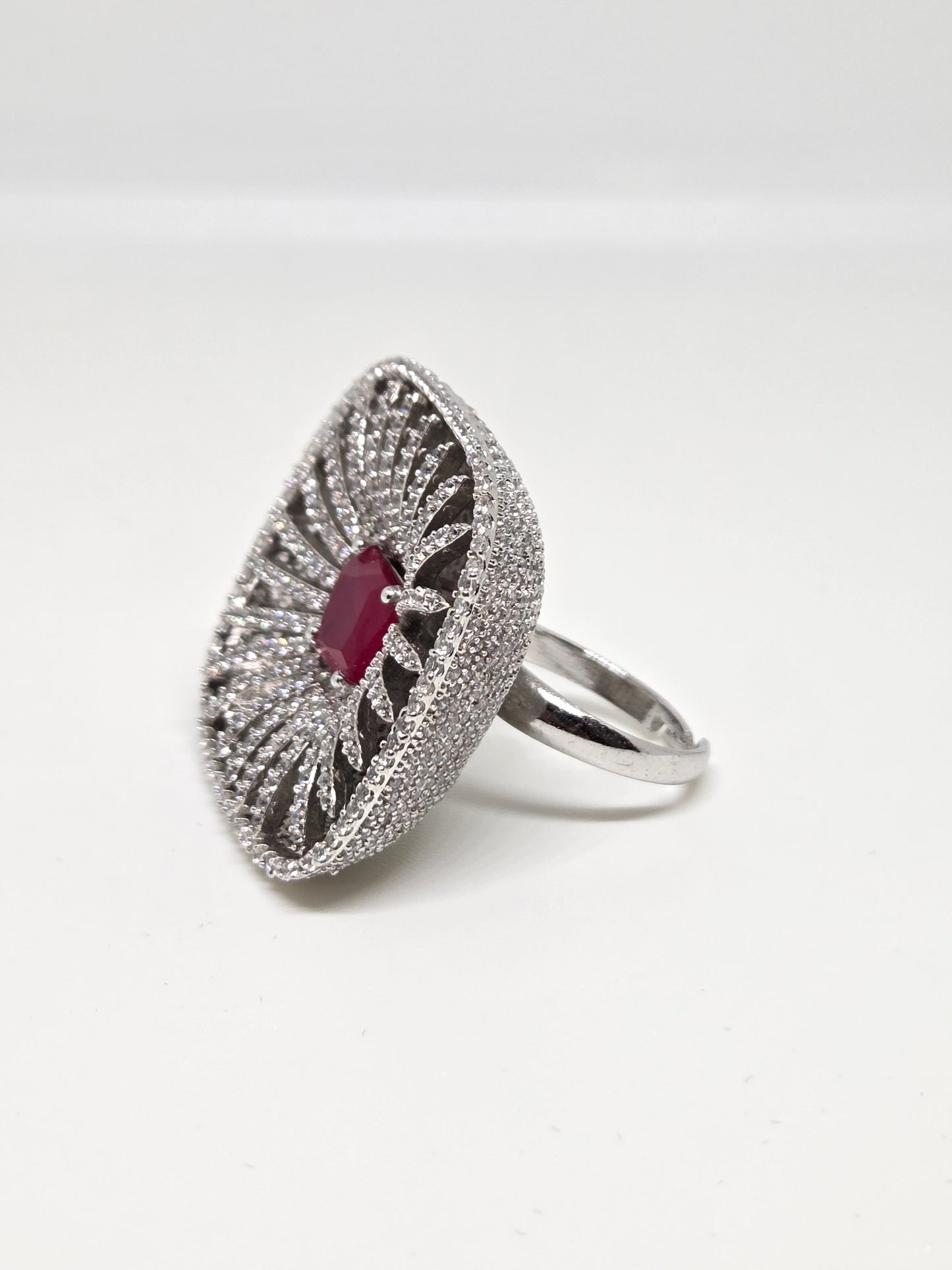 Crimson Stone Ring