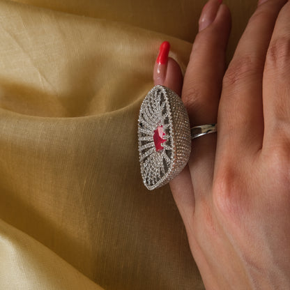 Crimson Stone Ring